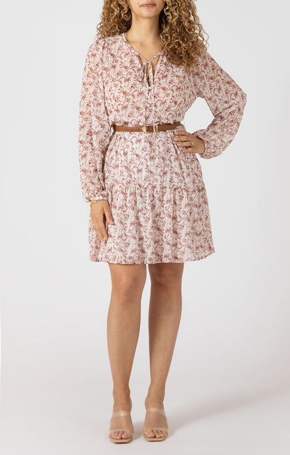 Tiered Mini Dress