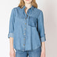 Washed Pocket Denim Shirt