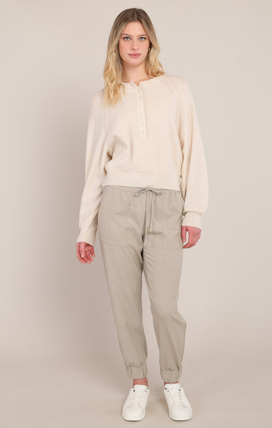 Cuffed Hem Pants