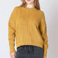 Mockneck Sweater - Ochre