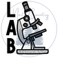 Lab Microscope Crewneck
